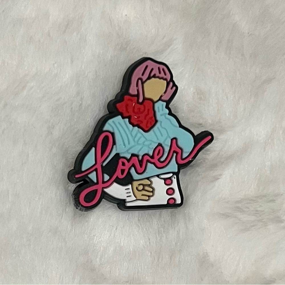 NWOT Taylor Swift “Lover” Era Inspired PVC Shoe Charm